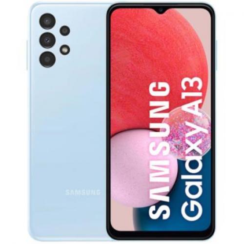 Smartphone Samsung Galaxy A13 6.6" 128GB/4GB Cámara 50MP+5MP+2MP+2MP/8MP Octacore Android 11 Color Azul - SAMSUNG