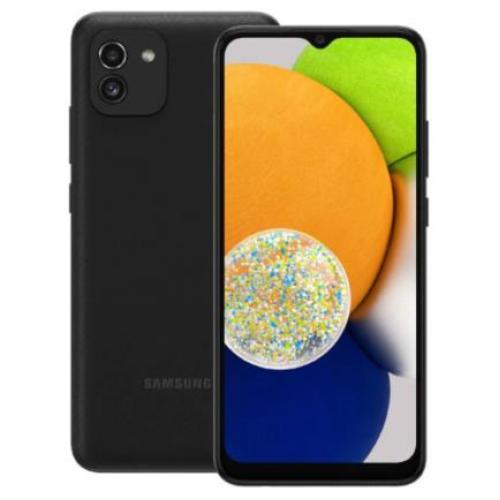 Smartphone Samsung Galaxy A03 6.5" 64GB/4GB Cámara 48MP+2MP/5MP Octacore Android 11 Color Negro - SAMSUNG