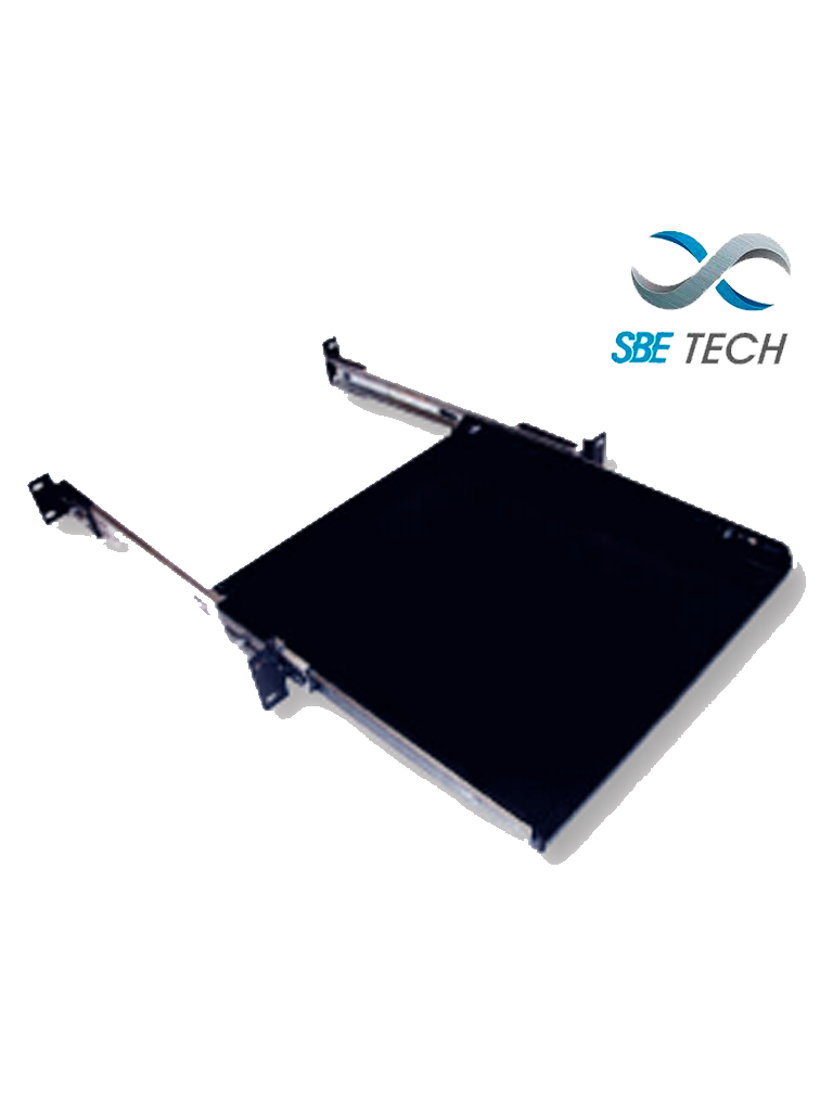SBETECH SBE-CDES60 - Charola deslizable para gabinete de 600 mm de profundidad x 19" 1 UR - SBE TECH