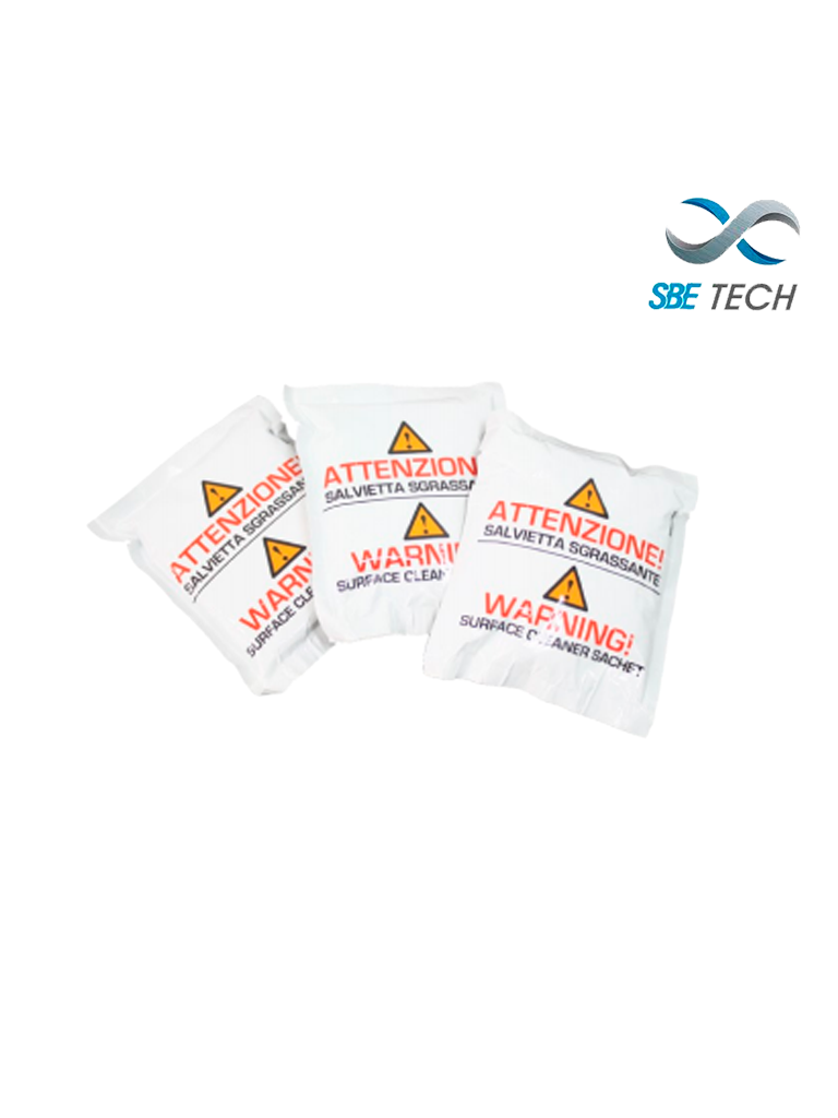 SBETECH SBE-F10 - Toallitas Húmedas, paquete con 5 piezas - SBE TECH