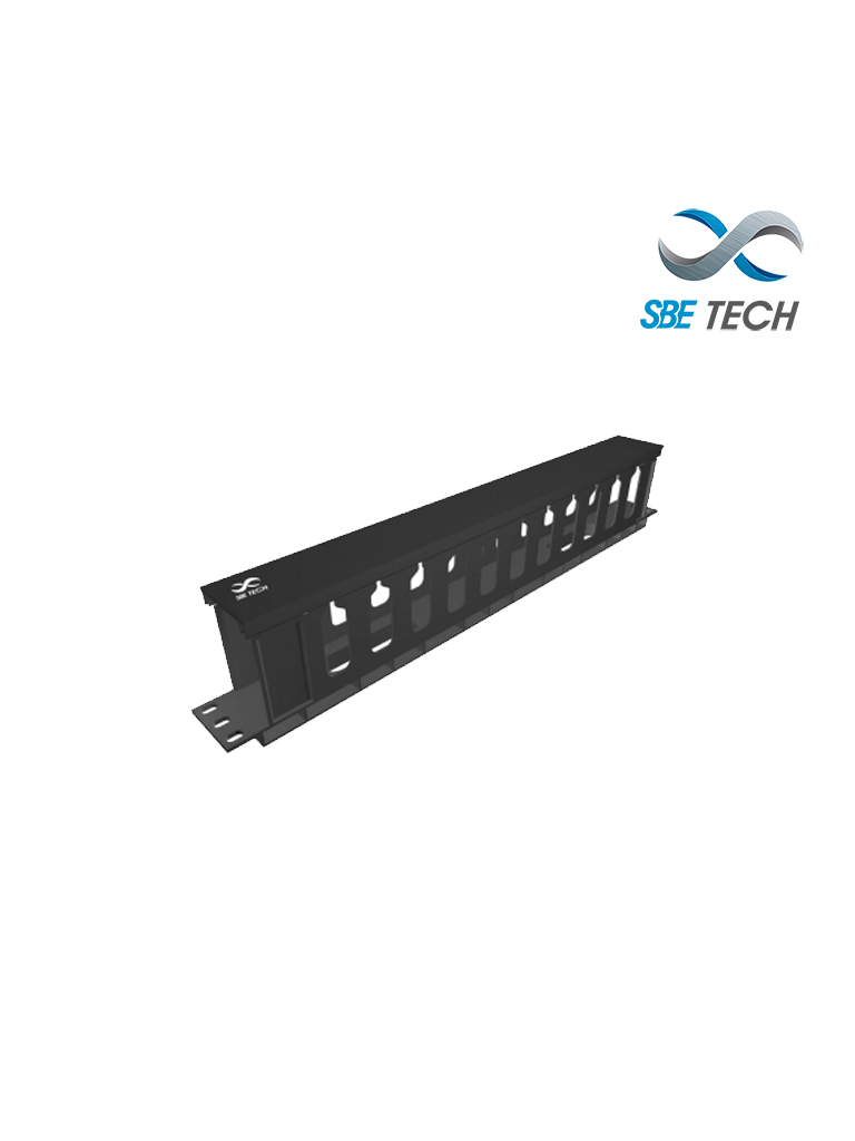 SBETECH SBE-OH1UR - Organizador de cable horizontal 1UR - SBE TECH