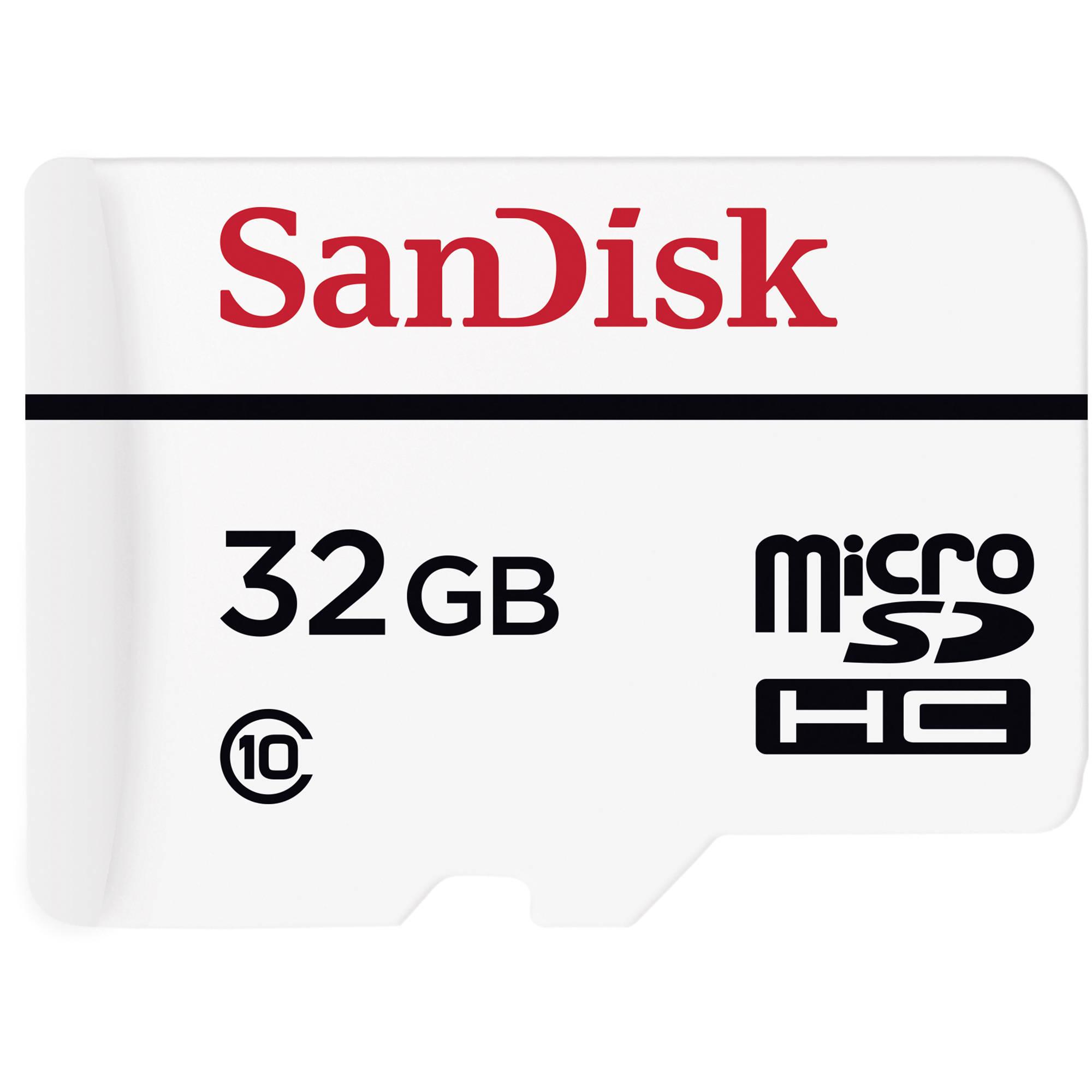 Memoria Sandisk Micro Sd High Endurance 32Gb Cl10  Sdsdqq 032G G46A  - SDSDQQ-032G-G46A