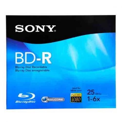 BNR25R3H/2 BLURAY SONY GRABABLE 6X 25GB 1 CAPA