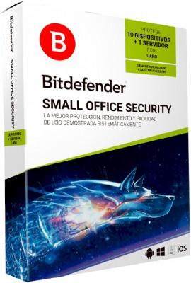 Antivirus BITDEFENDER Small Office Security, 10 usuarios +1 servidor, Small Office Security Small Office Security TMBD-053 EAN 8758754322139UPC  - SOFBIT900