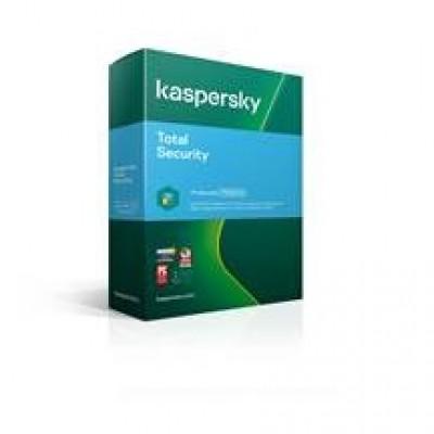 Antivirus KASPERSKY Total Security, 3 dispositivos, 1 Año(s) Total Security TMKS-142EAN UPC 083832305116 - KASPERSKY