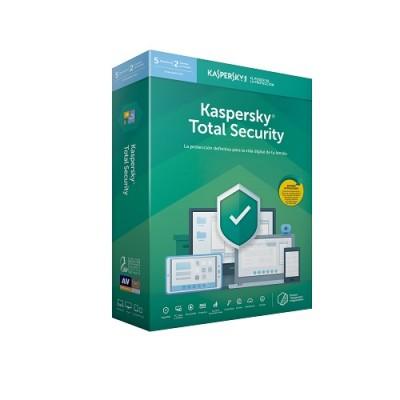 Antivirus KASPERSKY TOTAL SECURITY , 5 licencias, 1 Año(s) TOTAL SECURITY   KL1949Z5EFS-9 EAN UPC 653341446718 - KL1949Z5EFS-9