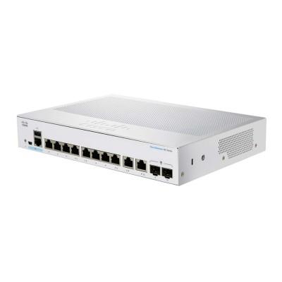 CBS250-8T-E-2G-NA Switch Cisco Administrable 8 puertos 10/100/1000 + 2x Giga combo SFP  CBS250-8T-E-2G-NA CBS250-8T-E-2G-NAEAN UPC 889728293822 - CBS250-8T-E-2G-NA