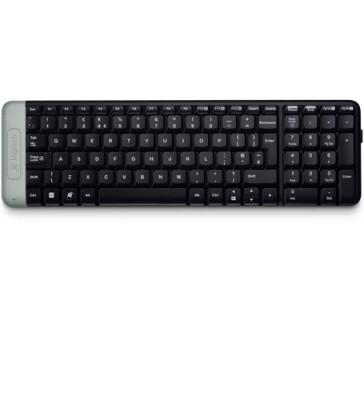 Logitech Wireless Keyboard K230  Teclado  Inalmbrico  24 Ghz  Espaol  Negro - 920-004424