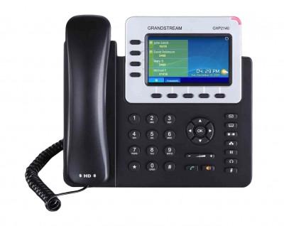 Teléfono IP Grandstream GXP2140, 4 líneas, Negro GXP2140 GXP2140 EAN 6947273701354UPC  - TELGDM130