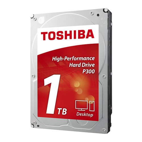 DISCO DURO INTERNO TOSHIBA 1TB 3.5" P300 64MB 7200RPM HDKPC32ZKA01 - TOSHIBA