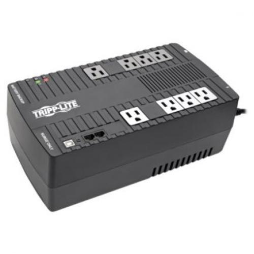 AVR650UM UPS Tripp Lite Interactivo 650VA 325W 8 Tomacorrientes NEMA 5-15R AVR 120V 50/60Hz USB Instalación Pared/Escritorio