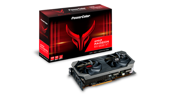 GPU POWER COLOR RADEON RED DEVIL RX 6650XT 8GB GDDR6 OC AXRX 6650 XT 8GBD6-3DHE/OC - POWERCOLOR