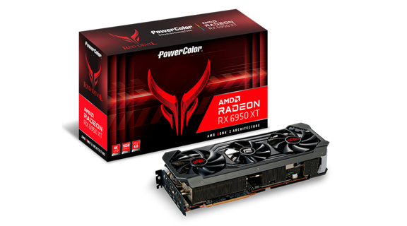 GPU POWER COLOR RADEON RED DEVIL RX 6950XT 16GB GDDR6 OC AXRX 6950XT 16GBD6-3DHE/OC - AXRX 6950XT 16GBD6-3DHE/OC