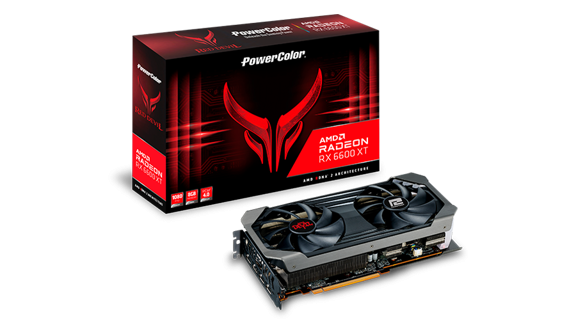 GPU POWER COLOR RADEON RED DEVIL RX 6600XT 8GB GDDR6 OC AXRX 6600XT 8GBD6-3DHE/OC - AXRX 6600XT 8GBD6-3DHE/OC
