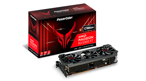 GPU POWER COLOR RADEON RED DEVIL RX 6900XT ULTIMATE 16GB OC AXRX 6900XTU 16GBD6-3DHE/OC - POWERCOLOR