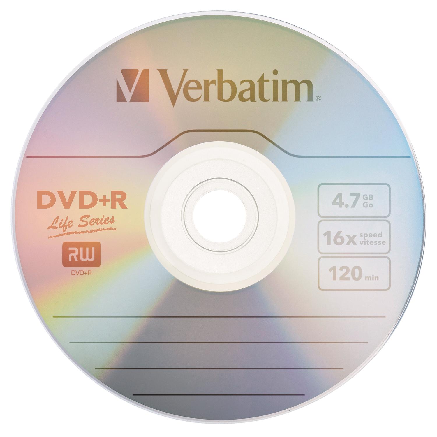 DVD+R VERBATIM 16X 4.7GB TORRE 50PIEZAS VB97174 - VB97174