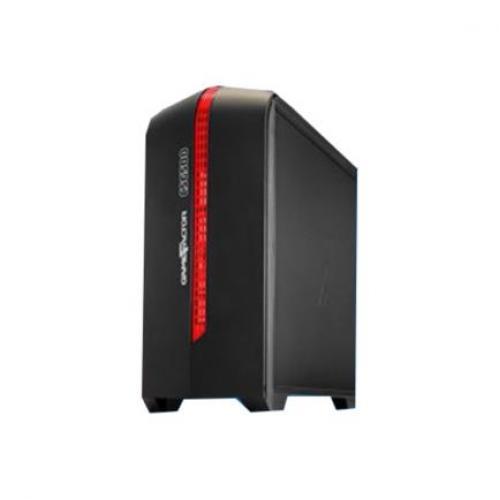 Gabinete Game Factor CSG500 Micro ATX Acrílico USB 3.0 Ventilación 120mm Color Rojo - CSG-500 ROJO