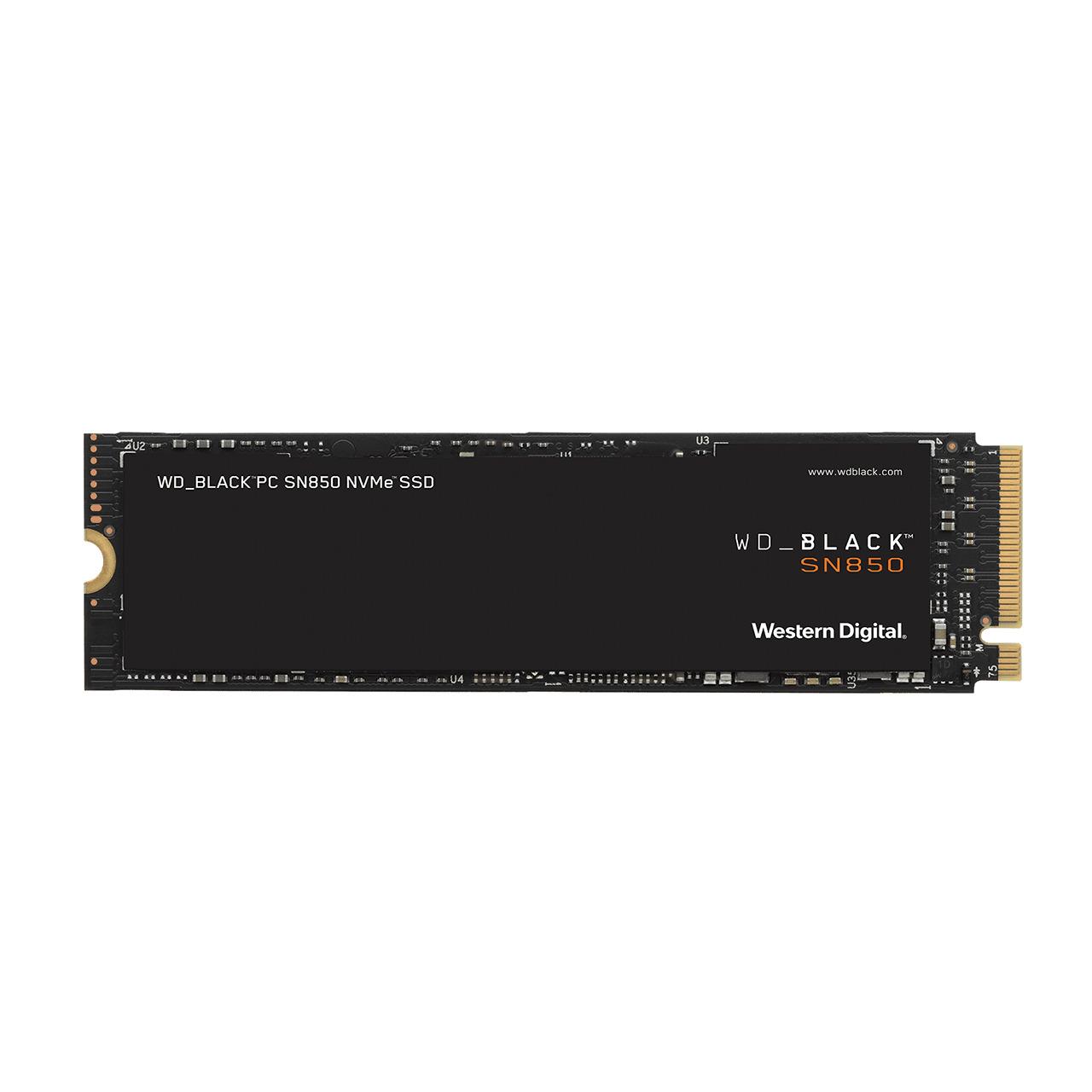 UNIDAD SSD M.2 WD SN850 1TB WDS100T1X0E BLACK PCIE GEN4 NVME - WD