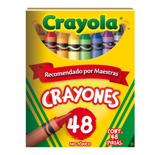 Crayones Crayola Estándar 9.21x.7.9 cm 4 Coloración más fácil y colores más reales, colores varios                                                                                                                                                                                                       8 piezas                                 - 520048