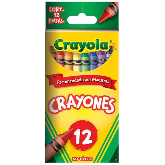 Crayones Crayola Estándar 9.21x.7.9 cm 1 Coloración más fácil y colores más reales, colores varios                                                                                                                                                                                                       2 piezas                                 - 523012
