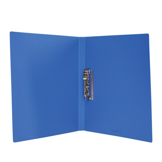 Carpeta con palanca Oxford carta color a Alta capacidad para guardar papeles hasta 30 hojas, polipropileno grueso extra resistente, sistema de sujeción con palanca, color azul rey.                                                                                                                     zul rey capacidad hasta 30 hojas         - F219AR