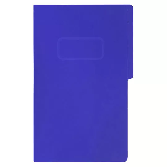 Carpeta pressboard con broche Fortec ofi Carpeta de 1/2 ceja redondeada, elaborada en cartulina de 14 puntos, broche metálico de 8 cm y suaje de expansión, capacidad para 300 hojas, medida: 37 x 24 cm.                                                                                                cio color azul rey, paquete c/10 pzas    - FB-3036