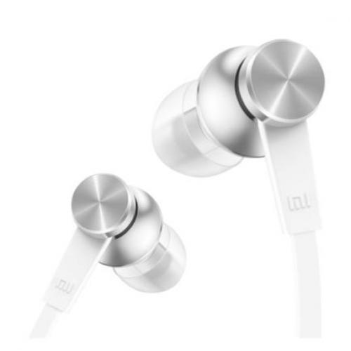 Audífonos Xiaomi Mi In-Ear Headphones Basic Cable Anti-enredos Color Plata - 14274