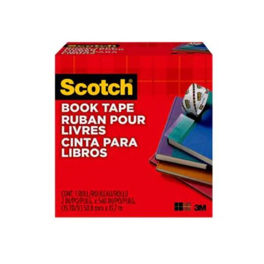 Cinta Mod. 845-200  para libros Scotch 3 Ideal para reparar el lomo de los libros, medidas 50.8mm x 13.7m                                                                                                                                                                                                M  50.8x13.7 caja con 1 pieza            - SCOTCH