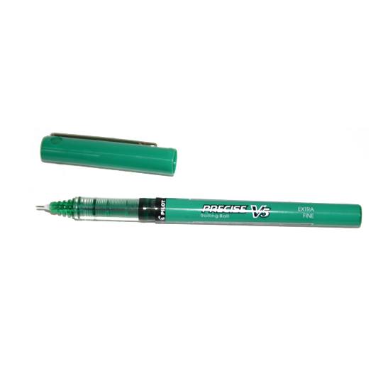Bolígrafo Pilot tinta de punta rodante d Bolígrafo Pilot tinta de punta rodante, escritura ultra suave y consistente, punta de aguja extra fina, color verde - PILOT