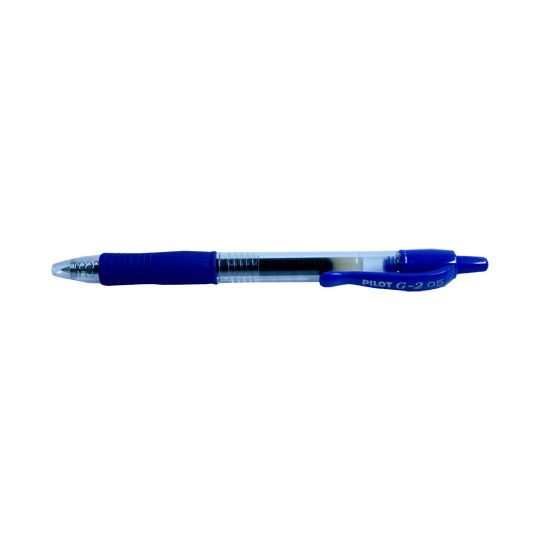 Bolígrafo Pilot tinta gel de punta rodan Bolígrafo Pilot con punta rodante y tinta de gel, extra fino, resistente al agua y a prueba de manchas, contorneado grip para comodidad máxima, color  azul - EMP-063