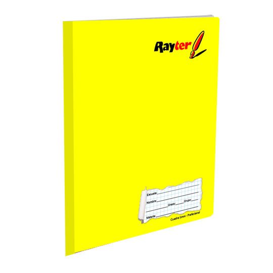 Cuaderno profesional Rayter cuadro de 5m Cuaderno profesional Rayter cuadro de 5mm, varios colores, con 100 hojas - RAYTER