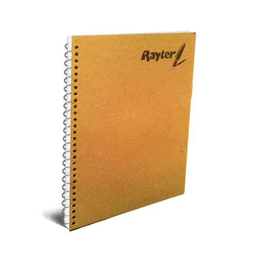 Cuaderno profesional Rayter de cuadro de Cuaderno profesional Rayter de cuadro de 5 mm, papel semikraft con 100 hojas - RAYTER