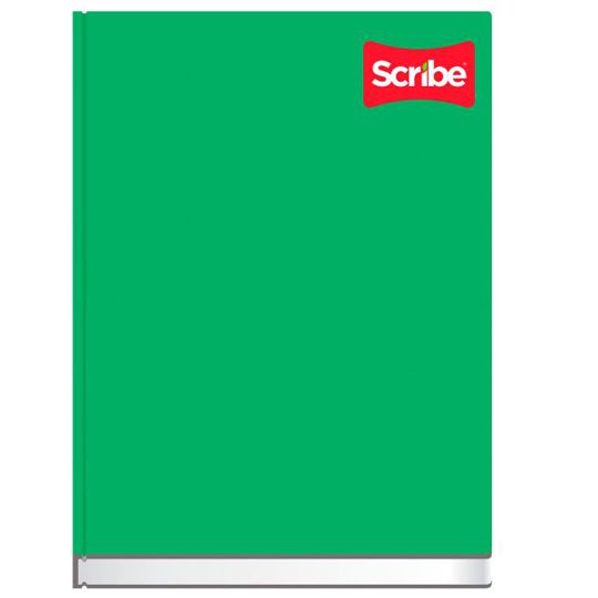Cuaderno Scribe forma francesa clásico c Cosido, pasta dura, 96 hojas, cartón resistente, colores surtidos                                                                                                                                                                                               uadro chico (5 mm), con 96 hojas         - 1011752