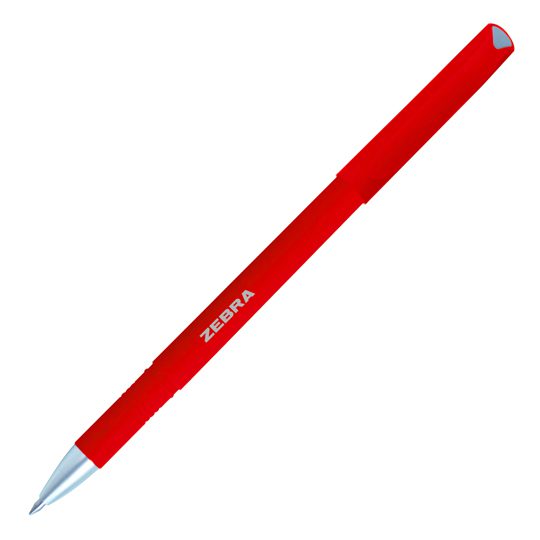 Rollerball stick gel tinta roja, punto f Rollerball stick gel tinta roja, punto fino de 0.5 mm, 1 pieza - ZEBRA